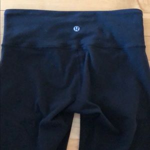 Lululemon wunder under capri length legging size 4